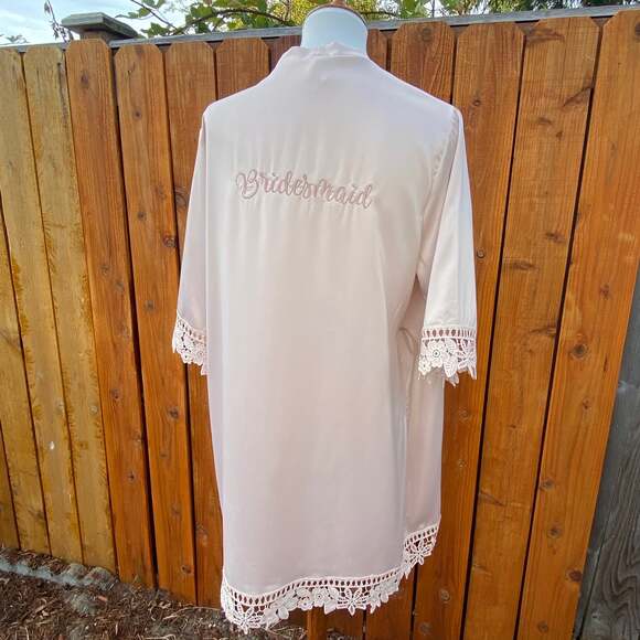 Le Rose Other - Le Rose Stories Pink Bridesmaid Robe/Kimono